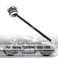 thumbnail image 2 of Oil Dipstick Tank Cap Plug 0710-0002 For TOURING FLHT FLHS FLTC 1993-1998 Silver, 2 of 12