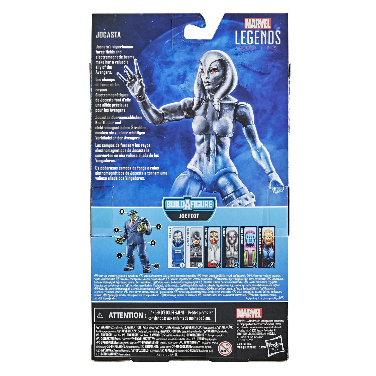 Hasbro Marvel Legends Series, figurine de collection Jocasta de 15 cm, à partir de 4 ans