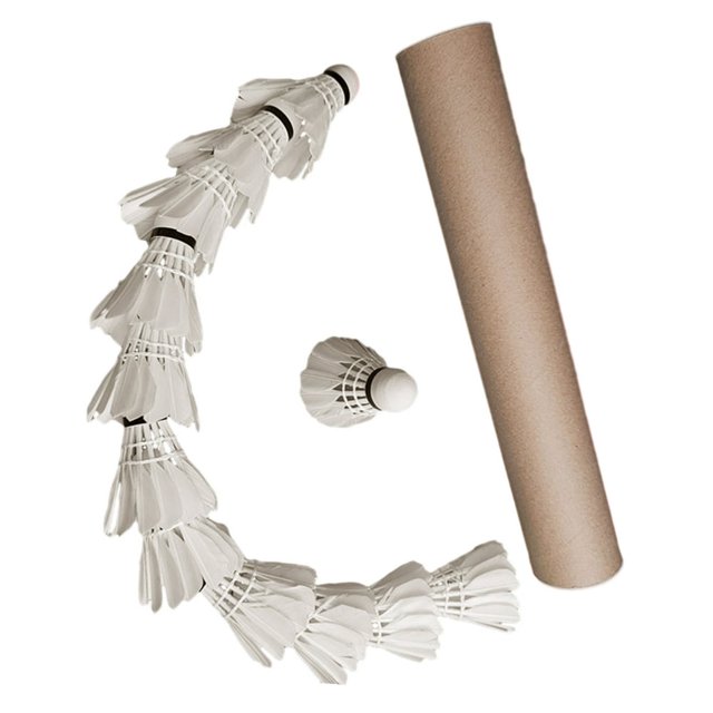 CHUANK 12 Pcs Ballon d'Entraînement de Badminton Canard Volants de Badminton Durables