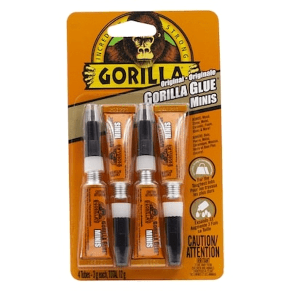 Gorilla Glue Minis Colle en Tubes à Usage Unique