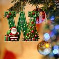 thumbnail image 3 of LSLJS 26 Letters Christmas Tree Decoration Pendant Christmas Tree Ornaments Personalized DIY Christmas Ornaments Christmas Decorations Xmas Tree Hanging Decor Christmas Ornaments, 3 of 5