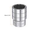 thumbnail image 2 of Unique Bargains 29mm 12 Point Shallow Socket 3/4' Drive Standard Metric Chromium Vanadium Steel, 2 of 5