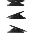 thumbnail image 3 of Moustache Ergonomic Foot Rest Under Desk, Home Office Footrest Flat Texture Design with 0 - 20 Degree Tilt Angle Adjustment, Non-Slip, 3 of 6