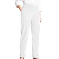 thumbnail image 2 of SDNall Pantalon en Velours Côtelé à Poches Solides pour Femmes, 2 of 9