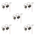 thumbnail image 3 of QualitChoice AK6 PLUS Écouteurs Filaires Oreillette à Réduction de Bruit Casque avec Embouts Noirs Sans Micro 5 Ensembles, 3 of 6