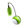 thumbnail image 1 of ruzhgo Automatique Chat Roulant Jouet Électrique Tambour Alimenté Multifonctions Chat Teaser Tournant Musique LED Lumière Coffre-Fort Automatique Interactif Chat Jouet pour Chat Animal de Compagnie Maison Extérieur N ° 1, 1 of 6