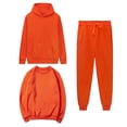 thumbnail image 1 of MeetoTime Women's 3 Piece Outfit Tracksuit Pullover Top Hooded Sweatshirt and Sweatpants Lounge Set, 1 of 5