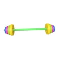 thumbnail image 4 of Lipstore Ensemble de 2 Pcs d'Haltères pour Enfants Barre d'Haltère pour Garçons Filles Ensemble de Jeu Poignée 49 cm, 4 of 8