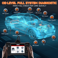 thumbnail image 2 of ANCEL FX3300 Elite OBD2 Automotive Scanner Car Diagnostic Tool with ABS SRS BMS EPB OIL SAS Resets, 2 of 9