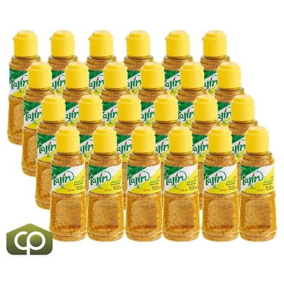 Tajín Assaisonnement Habanero – Mélange Extra Épicé de Lime et de Sel de Mer, 1,6 oz, Saupoudreuses Individuelles (24/caisse en Vrac)