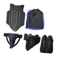 thumbnail image 3 of Siruishop Protège-Corps de Boxe Taekwondo Coussin de Poitrine Professionnel Noir, 3 of 8