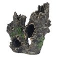 thumbnail image 1 of Aquarium Decorations, Simulation Exquisite Aquarium Tree Stump Hole Safe Resin Crafts  For Garden Decoration, 1 of 8