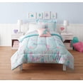 thumbnail image 1 of Mainstays Kids Mermaid Bed in a Bag Twin, 1 of 1
