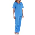 thumbnail image 2 of Ensemble de Pyjama pour Femmes Shadowline 76280 Petals (Rose 2X), 2 of 4
