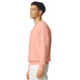 thumbnail image 2 of Comfort Colors 1466 Garment-Dyed Lightweight Fleece Crewneck Sweatshirt-Peachy-L, 2 of 6