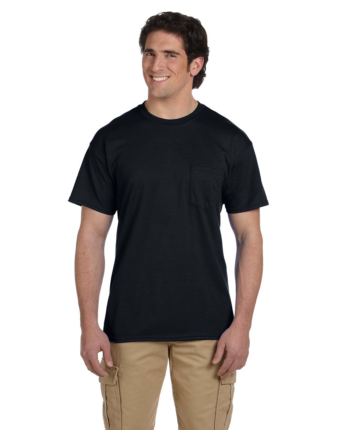 Gildan Tee-Shirt Adulte Dryblend avec Poche