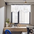 thumbnail image 2 of Small Curtain Rods Curtains Short Curtains Solid Color Curtains Curtains Household Curtains Small Curtains Through Rod Curtains Short Curtain Rod, 2 of 6