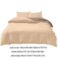 thumbnail image 3 of Teen Bedding Set under $5! CQCYD Complete Bedding Set, 4 Piece Sheet Collection, Washed Cotton Bedding, Teen Dorm Essential, Comfortable Sleep Solution, Fresh Color Pattern, Bedroom Linens, 3 of 6
