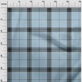 thumbnail image 2 of oneOone Viscose Jersey Fabric Tartan Check Print Sewing Fabric BTY 60 Inch Wide, 2 of 4