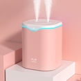 thumbnail image 1 of Dvkptbk Humidifier Large Room Double Spray Humidifiers for Bedroom, 2L Desktop Cool Mist Humidifiers for Baby Rooms Travel Office, Auto Shut-Off, Super Quiet, 1 of 4