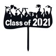 thumbnail image 2 of Oleegame 1PC Cookie Mold Of P 2021 Party TopperGlitter DecorationsClass 2021 Graduation Cake Graduation Home Decor Black, 2 of 9