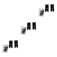 thumbnail image 4 of mmirethe Easy-to-Install Wall Mount Replacement Brackets For Improved Sound System Strong Hardness Sturdy black 3Set, 4 of 6