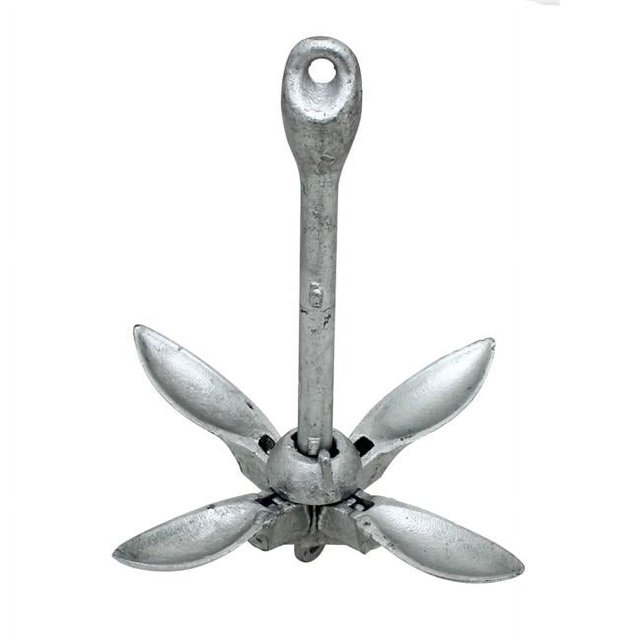 Extreme Max Products EXFA3.5 3.5 Ibs Folding Anchor - Galvanized