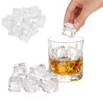 thumbnail image 3 of Glaçons Carrés 10 Pcs Glace Acrylique Transparente Réutilisable pour Rideau d'Exposition 2022 Accessoire Photo Lumière Table Photographie Négatif dans le Noir Rideaux Supports Photo Brique de Photographie Sarcelle pour Enregistrement Vidéo, 3 of 7