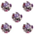 thumbnail image 1 of Wweixi Whimsical Blooms Low Maintenance Artificial Flower Collection Realistic purple LH001 5Set, 1 of 6