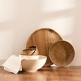 thumbnail image 3 of Bouclair Beige Ceramic Salad Bowl, 3 of 4