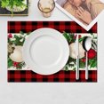 thumbnail image 1 of Napperon de Noël Tapis de Table Noël Décoration Maison Salon Napperon, 1 of 8