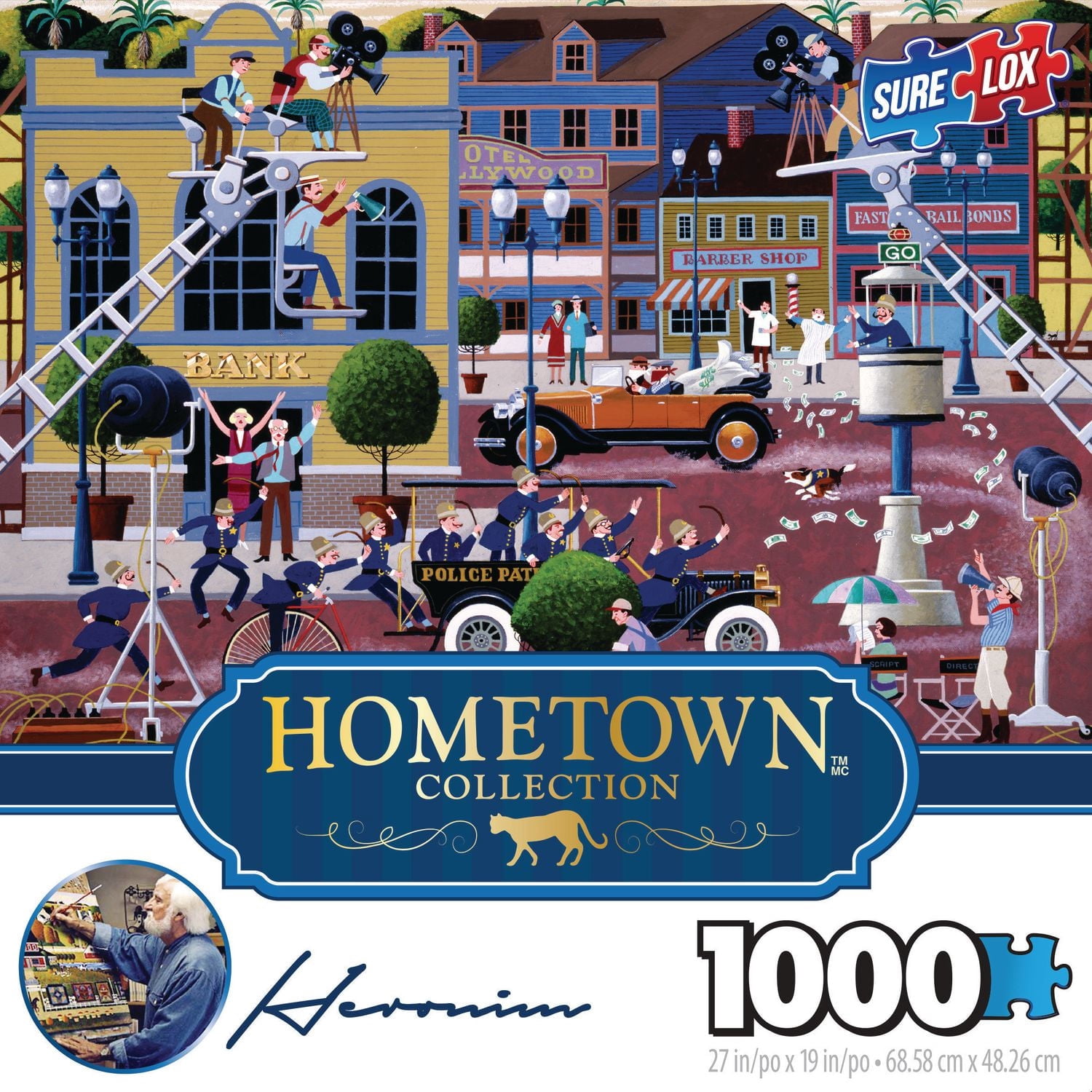 Sure-Lox Hometown Collection Keystone Capers Puzzle