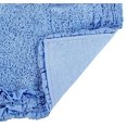 thumbnail image 4 of Better Trends Shaggy Border Collection is Ultra Soft, Plush and Absorbent Tufted Bath Mat Rug 100% Cotton in Vibrant Colors, 30" Round, Blue, 4 of 4