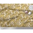 thumbnail image 2 of Soimoi Green Velvet Fabric Leopard & Wild Animal Skin Printed Fabric 1 Yard 58 Inch Wide, 2 of 3