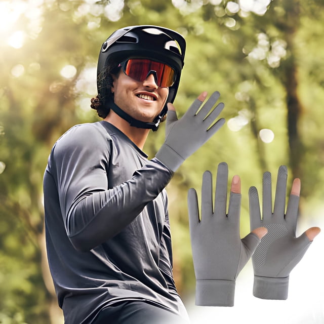 Fishing Gloves Outdoor Gloves Bike Riding Gloves Fishing Gloves for Men and Women Driving Gloves for Hiking and Sun Gloves Non-Slip Feel Screen Interface for Kayaking Biking Rowing