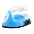 thumbnail image 1 of GUOOL Machine à Presser, Mini Fer, Fer Électrique Portable et Pratique pour Chaussures et Vêtements Bricolage Bleu, 1 of 9