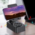 thumbnail image 4 of Chmadoxn Speaker High - Quality Magnetic Foldable Phone Stand Bluetooth Speaker With Power Bank - Gift - Worthy Audio Device Magnetic Foldable Phone Stand Bluetooth Speake, 4 of 6