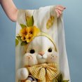 thumbnail image 4 of Easter Beach Towel Holiday Party Layout Outdoor Beach Towel Microfiber Bunny, 4 of 6