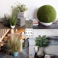 thumbnail image 3 of Vickerman FH192401 11 in. Green Potted Cactus Plastic Planter Pot, 3 of 3