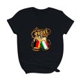 thumbnail image 4 of XZNGL Womens Summer Tops Short Sleeve Prost Womens Summer Print O-Neck T Shirts Short Sleeve Tops Blouse Womens T Shirts for Summer Womens Shirts Summer Womens Summer Shirts, 4 of 7
