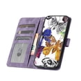 thumbnail image 3 of Compatible avec Samsung Galaxy A23 5G/4G Étui Papillon en Relief avec Portefeuille et Support, 3 of 5