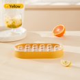 thumbnail image 1 of RKSTN Ice Mold Mrbasket Ice Cube Ice Hockey Mold Abrasive Ice Grid Ice Box Quick Release Household Ice Box with Lid Single Layer Yellow Kitchen Gadgets, 1 of 2