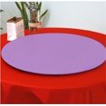 thumbnail image 2 of ORUYROP 2-Pack Cocktail Round Table Topper Cap Spandex Fitted Stretch Cocktail Tablecloth Tight Stretchable Elastic for Weddings Banquets Events Parties Restaurants(Size: 300cm,Color: Light Pu, 2 of 7