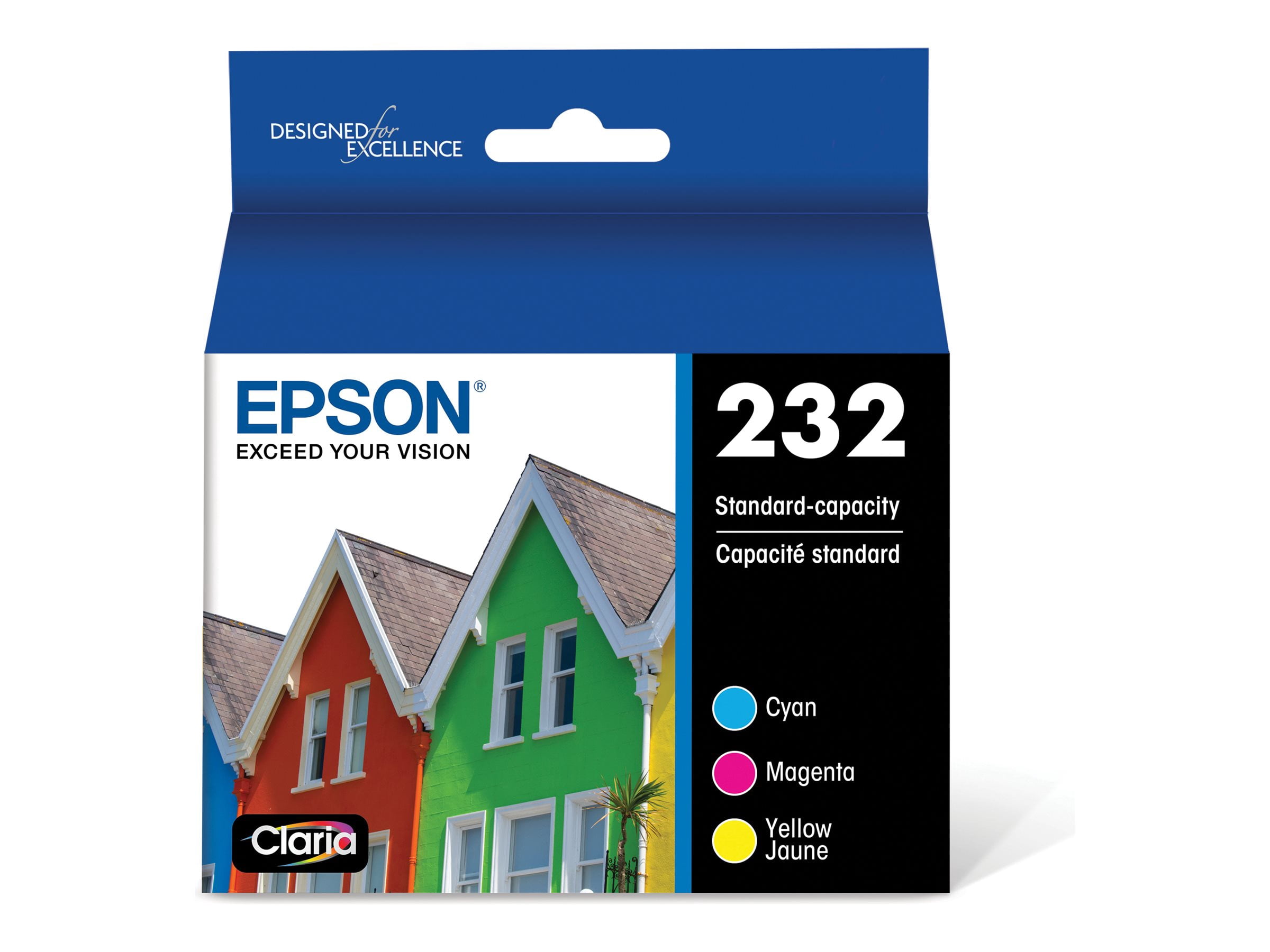Epson T232 Ink Cartridges - Standard Capacity - Cyan/Magenta