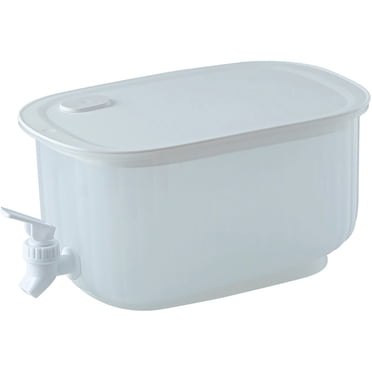 11IN Cold Kettle with Faucet Plastic, Refrigerator Water Pitcher Leakage Proof Drink Container, Drink Dispensers for Parties, Kitchen Storage Filter Drink Container for Home, Kitchen, Camping, Party