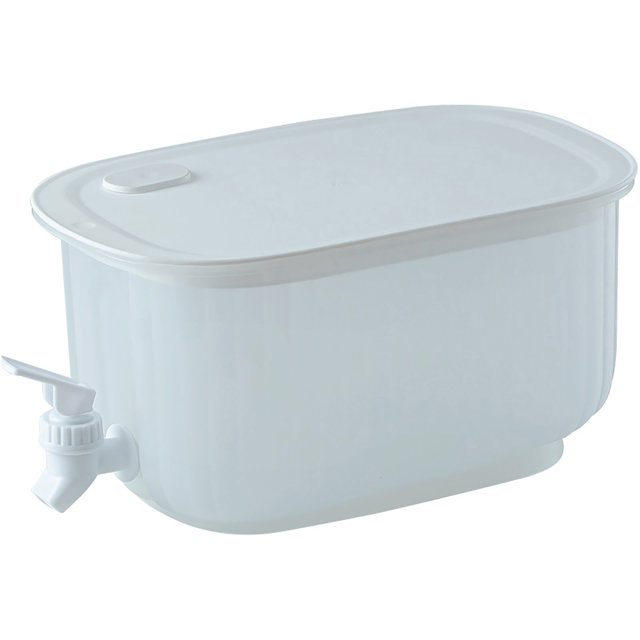 11IN Cold Kettle with Faucet Plastic, Refrigerator Water Pitcher Leakage Proof Drink Container, Drink Dispensers for Parties, Kitchen Storage Filter Drink Container for Home, Kitchen, Camping, Party