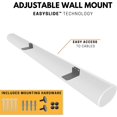 thumbnail image 4 of Soundb Arc Wall Mount Bracket, Black, Compatible with Sonos Arc, Adjustable Depth, Full Hardware Kit Included,, 4 of 5