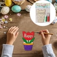 thumbnail image 4 of DIY Wooden Drawing Board Painting Coloring Craft Decoration, For Home Organization And Patio, 4 of 4