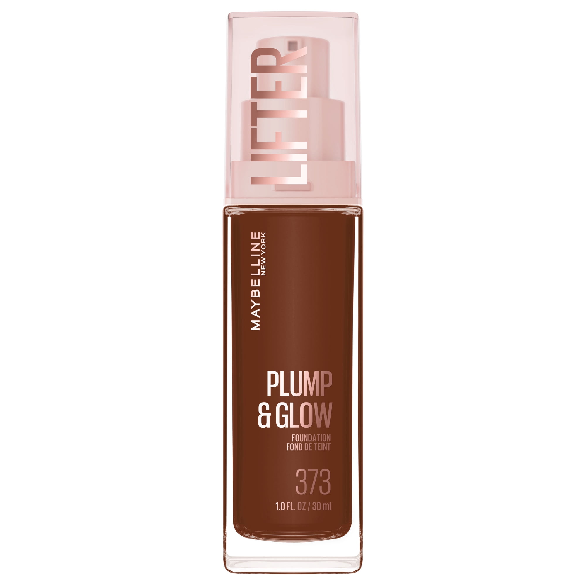 Maybelline New York Lifter Plump & Glow Fond de Teint Soin pour la Peau, Fini Lumineux