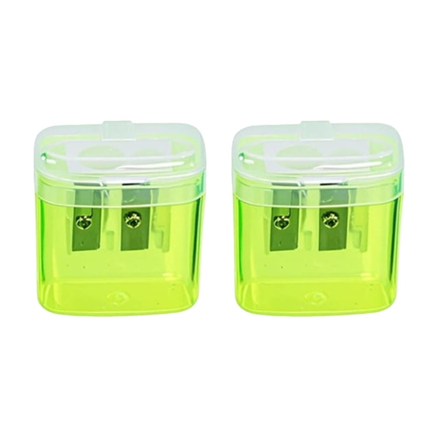 Transparent Pencil Sharpener School Supplies Candy Color Pencil Planer